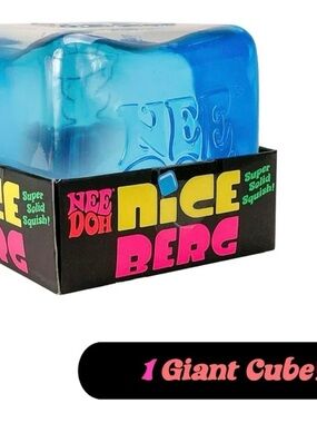 Nee Doh Nice Berg Blue Giant Cube - NeeDoh